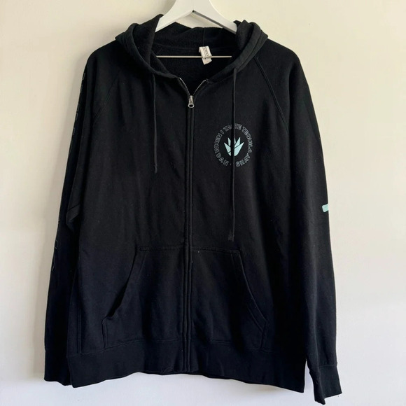Dan + Shay When I Taste Tequila zip up hoodie size large - Picture 2 of 6